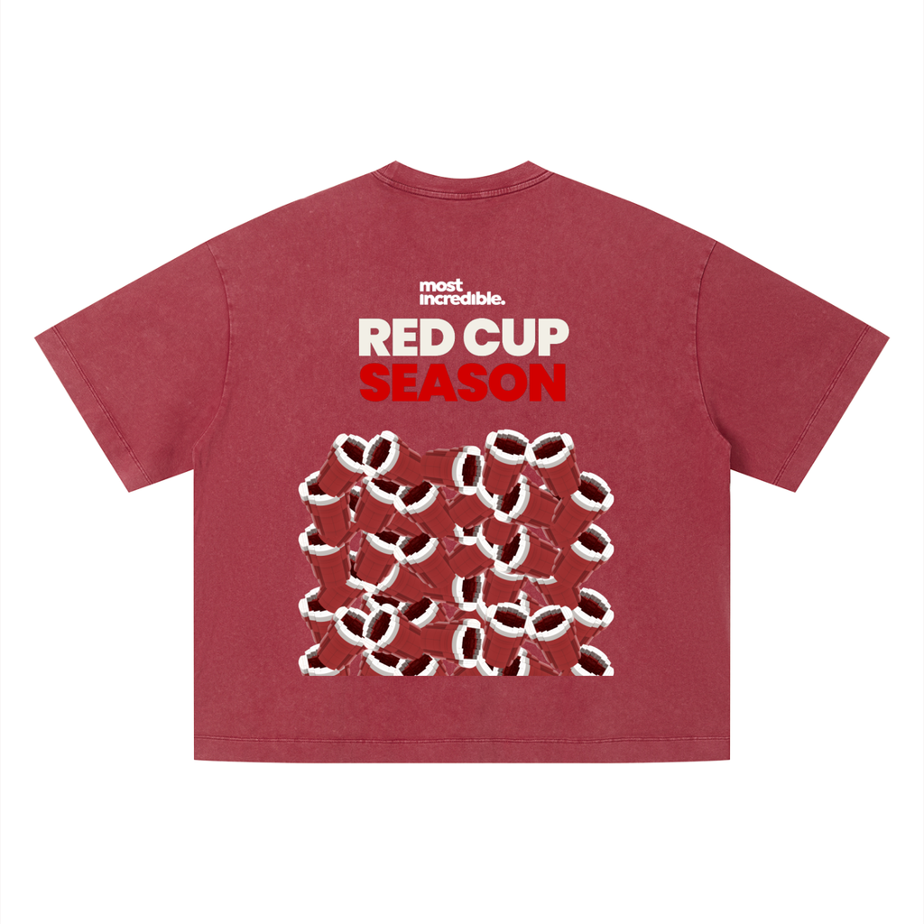 RED CUP SEASON Vintage Tee