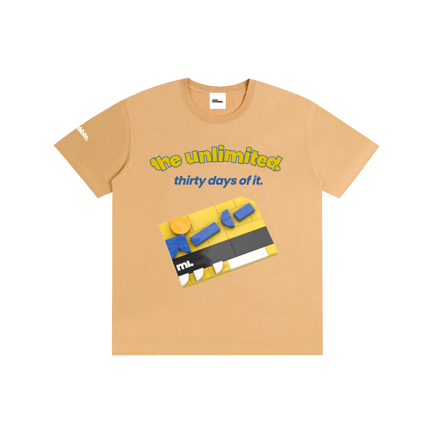 THE UNLIMITED 30 Days Pure Cotton Tee
