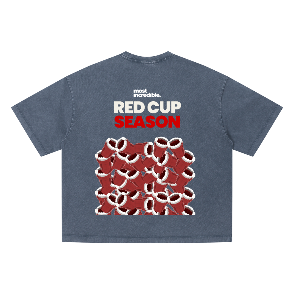 RED CUP SEASON Vintage Tee