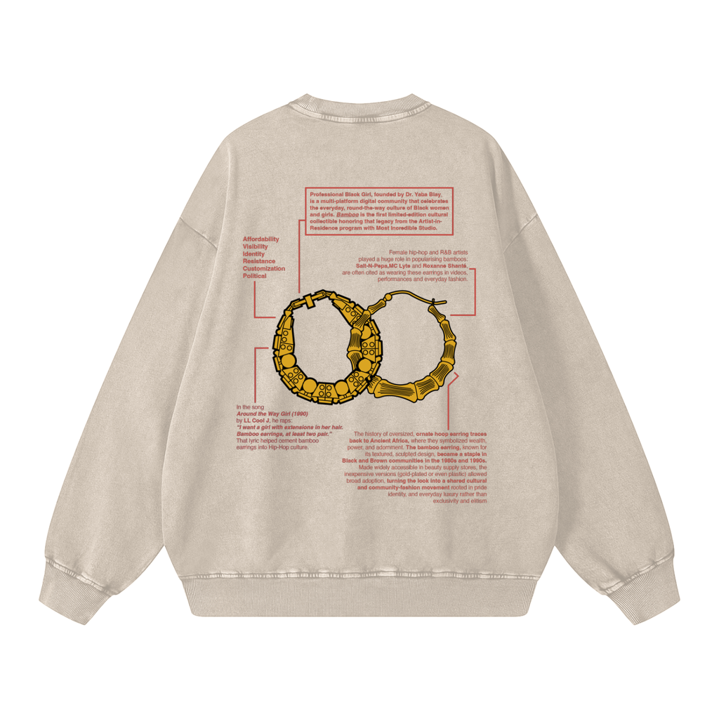 BAMBOO OG Snow Washed Sweatshirt