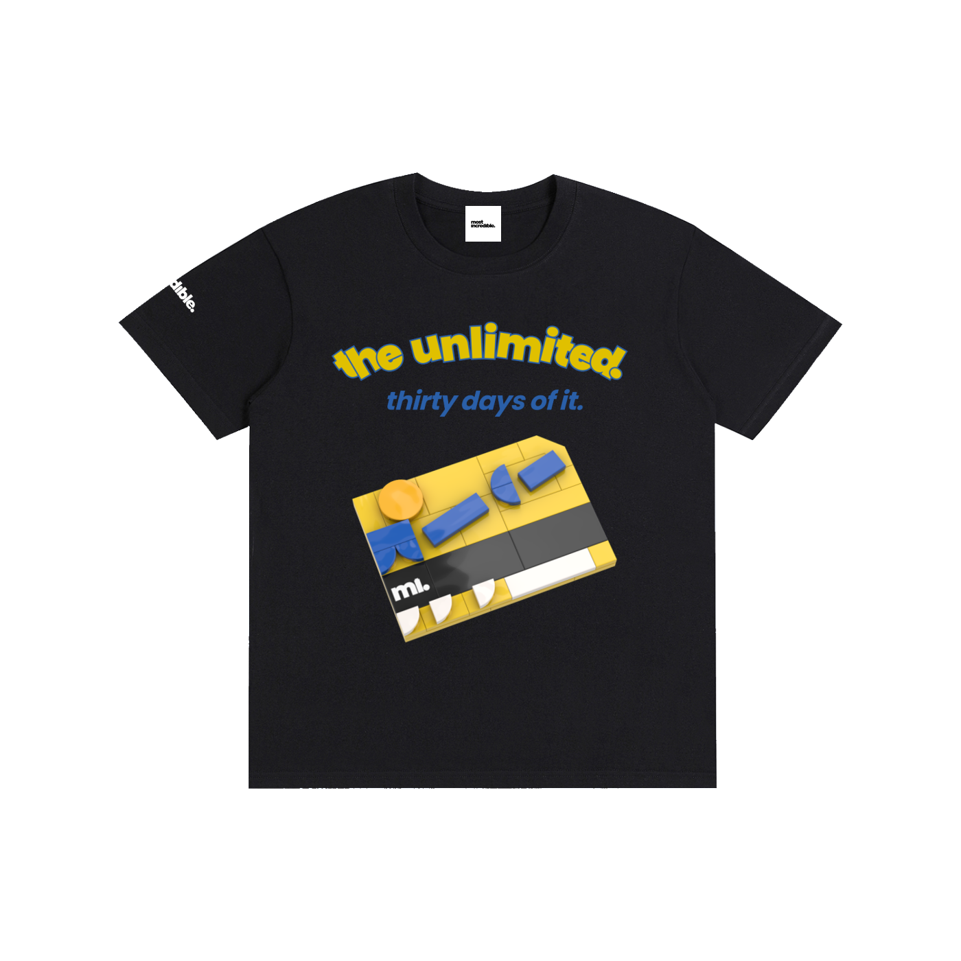 THE UNLIMITED 30 Days Pure Cotton Tee