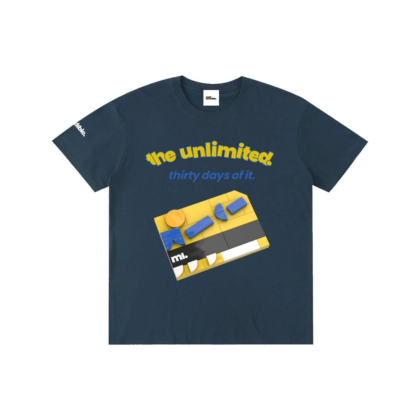 THE UNLIMITED 30 Days Pure Cotton Tee