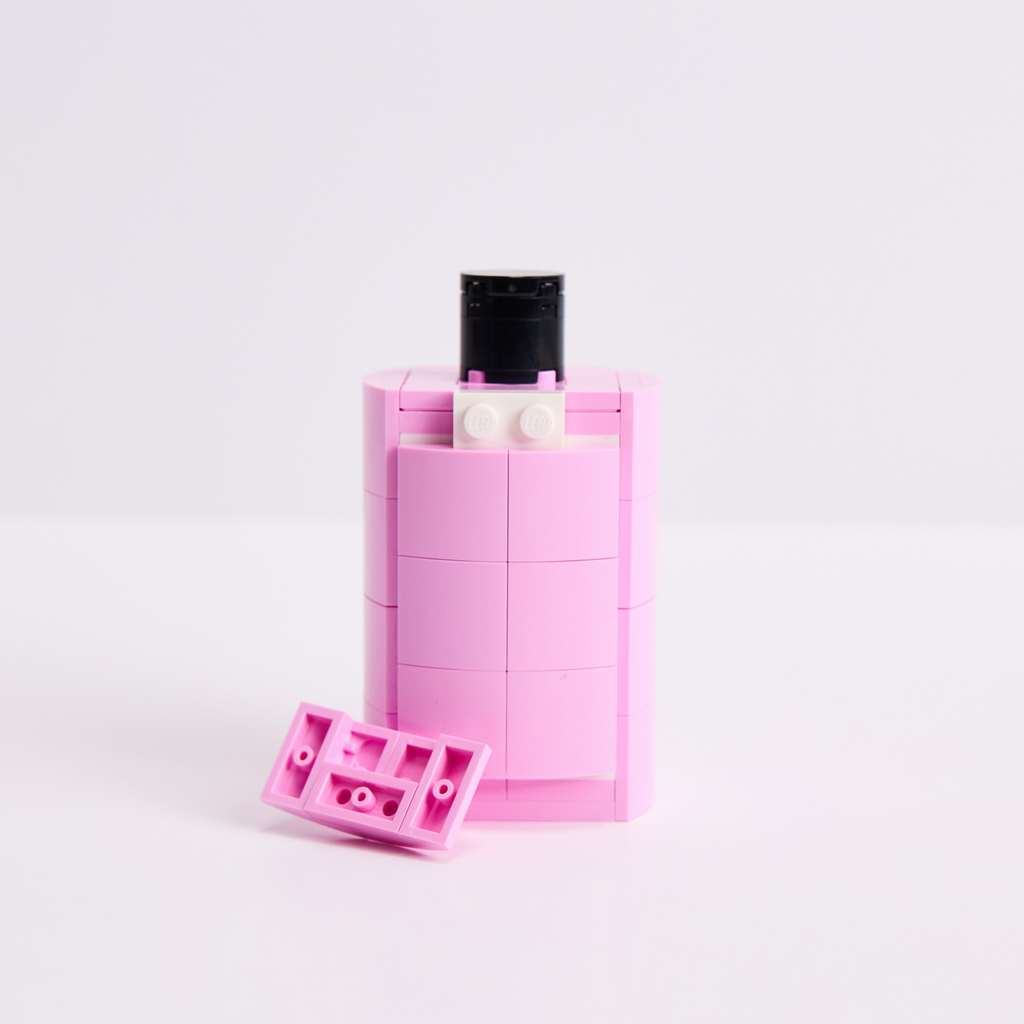 
The Beauty Supply LEGO® brick set by Dr. Yaba Blay for Most Incredible Studio — a 338-piece cultural composition honoring the Black beauty supply store