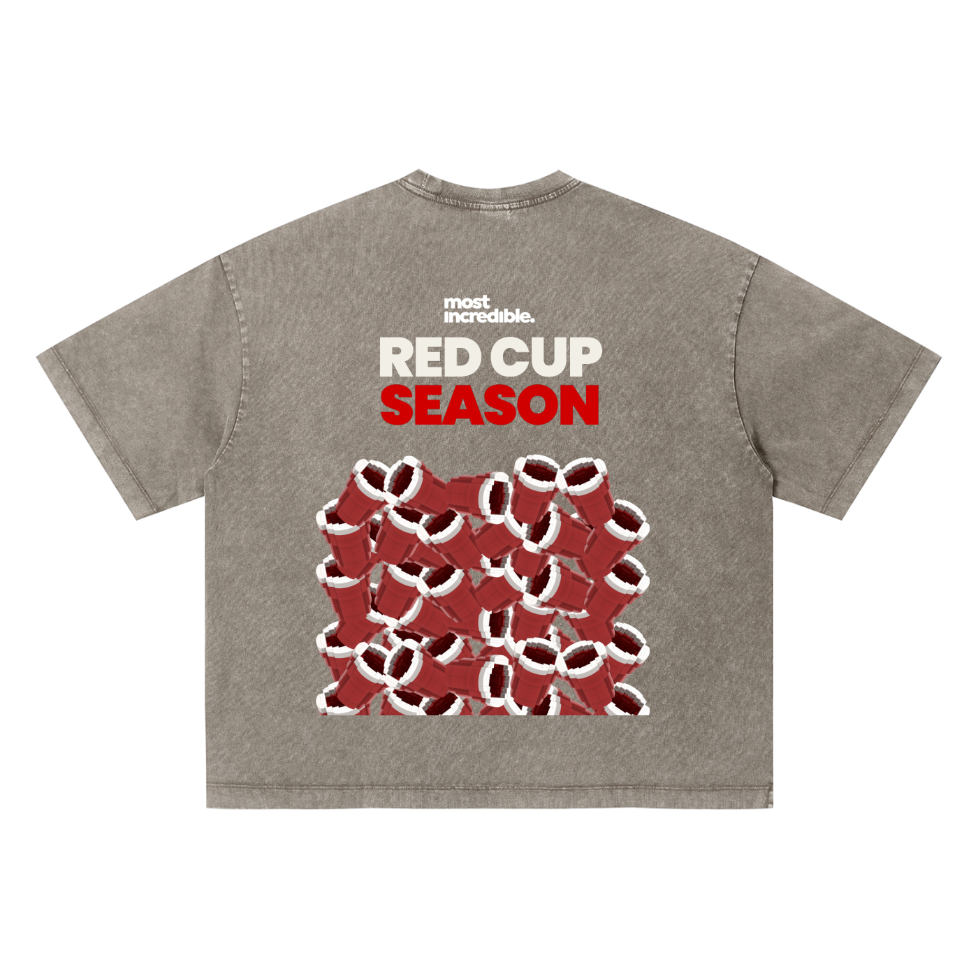 RED CUP SEASON Vintage Tee