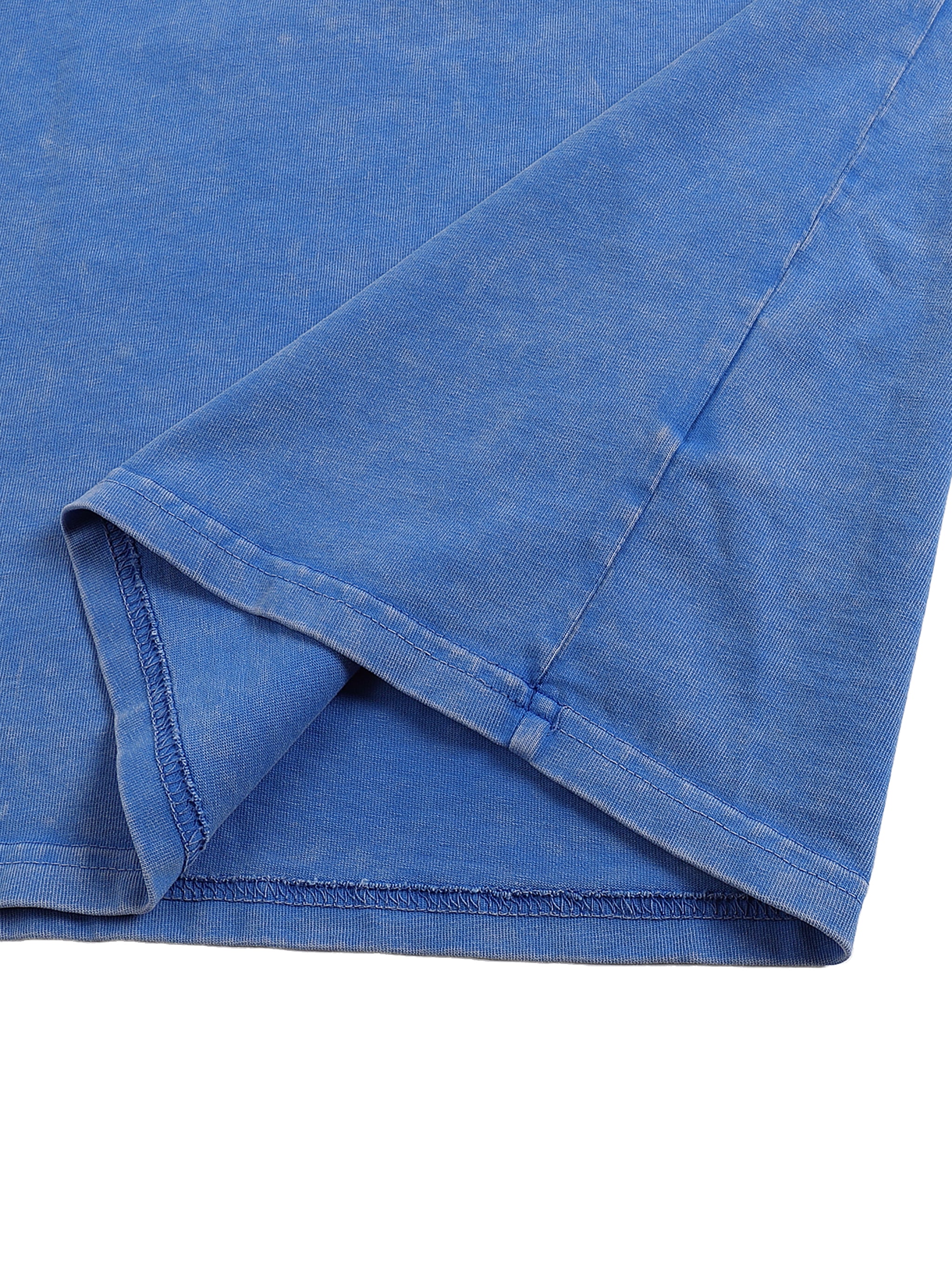 Bamboo Double Up Snow Washed Tee